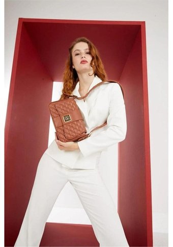 Pierre Cardin 05Pcc23K2051R19982 Kadın Omuz Çantası Taba