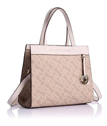 U.S. Polo Assn. Us23100 Kadın Omuz Çantası Bej