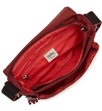 Kipling Loreen M Fng Rust Kadın Omuz Çantası Bordo