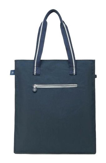 Smart Bags 20223076K Krinkıl Kumaş Kadın Omuz Çantası Lacivert
