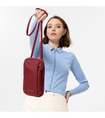 Eastpak Cnnct F Pouch ReBuilt P1106 Mini Kadın Omuz Çantası Bordo