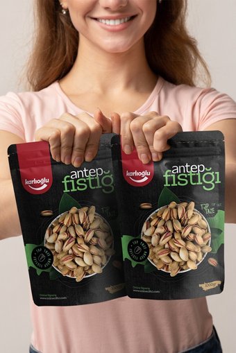 Karlıoğlu Ana Çıtak Kabuklu Kavrulmuş Gaziantep Yöresi Tane Antep Fıstığı 2x1 kg