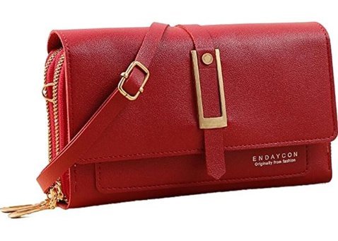 Alibee Yeni Moda Çok Fonksiyonlu Kırrmızı Kadın Omuz Çantası Kırmızı