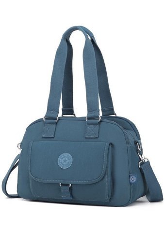 Smart Bags Krinkıl KumaşSmart Bags Buz Mavı Kadın Omuz Çantası Mavi