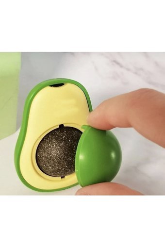 Keyfi Sepet Hareketli Kedi Otlu Diş Kaşıma Yavru Top Kedi Oyuncağı
