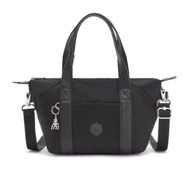 Kipling Art Mini Küçük El Paka Kadın Omuz Çantası Siyah