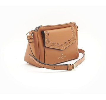 London Fog Daisy Crossboddy 22983 Kadın Omuz Çantası Taba