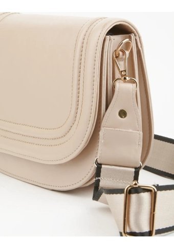 Carrier Çok Yönlü Moda Sade Kadın Omuz Çantası Beyaz