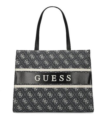 Guess Monique Monogram Tote Hwdc7894230 Kadın Omuz Çantası Çok Renkli