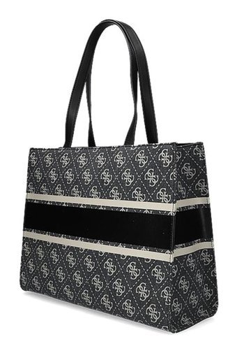 Guess Monique Monogram Tote Hwdc7894230 Kadın Omuz Çantası Çok Renkli
