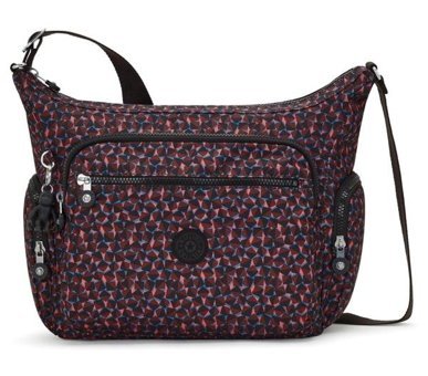 Kipling Gabbie Desenli Happy Squares Kadın Omuz Çantası Çok Renkli