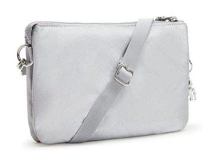 Kipling Riri Sılver Glam Kadın Omuz Çantası Gri