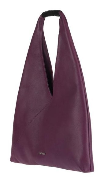 Bueno Shoes 01Wbs7365 Amf Deri Kadın Omuz Çantası Mor