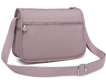 Smart Bags Krinkıl Kumaş Postacı Ten Kadın Omuz Çantası Ten