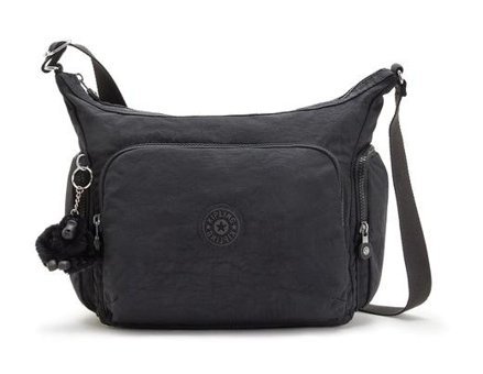 Kipling Gabb Noır Kadın Omuz Çantası Siyah