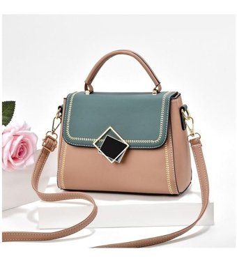 Happyplanet KkfOi Yeni Moda Basit Kore Tarzı Kadın Omuz Çantası Yeşil