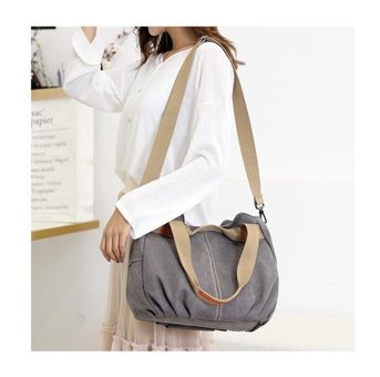 Worryfreeshopping Ladies Shoulder Kadın Omuz Çantası Gri
