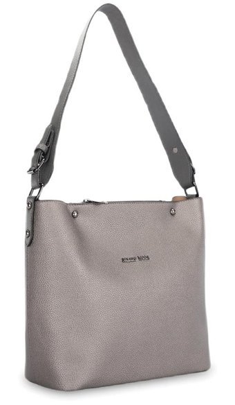 Merry Lane Palermo Naturel Platin Mrcn1004991 Kadın Omuz Çantası Platin