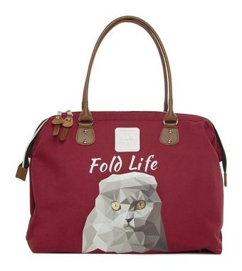 Bagmori Scottish Fold 558658005 Kadın Omuz Çantası Siyah