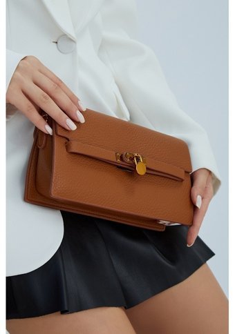 Valmenti Vegan 921 26546 Bn Sk2324 Kadın Omuz Çantası Camel