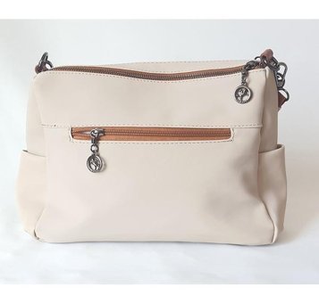 Nas Bag 1341 Model Kum Renk Buzzy Kadın Omuz Çantası Kum - Taba