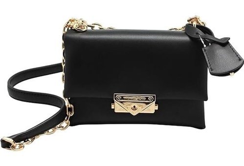Michael Kors Cece Küçük Suni Deri Kadın Omuz Çantası Siyah