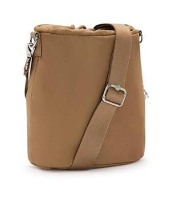 Kipling Kyla Soft Almond Kadın Omuz Çantası Bej - Camel