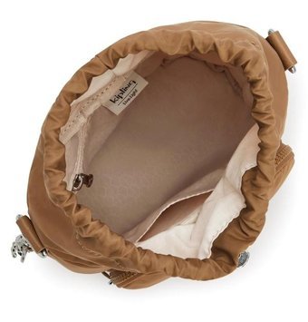 Kipling Kyla Soft Almond Kadın Omuz Çantası Bej - Camel