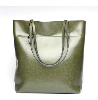 Sones Çanta Trendy Tote L4002 Kadın Omuz Çantası Yeşil