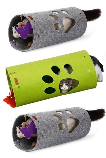 Utku Tasarım Yetişkin Kedi Tüneli Oyuncağı