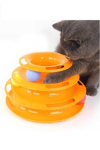 Tineke Hareketli Yakalama Yavru Top Kedi Oyuncağı