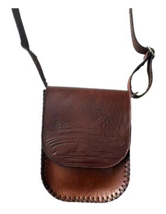 Lnleather Deri Elişçiliği Butiküretim İstanbul Kadın Omuz Çantası Kahverengi