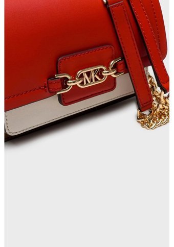 Michael Kors 32S2G7Hc0T 982 Kadın Omuz Çantası Kırmızı - Beyaz
