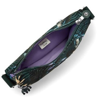 Kipling Ayda Moonlıt Forest Kadın Omuz Çantası Siyah