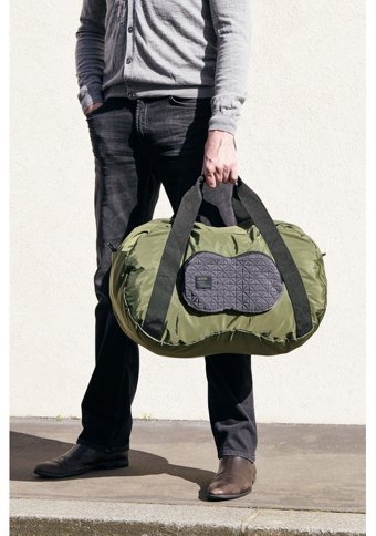 Lexon Design Lexon Peanut Duffle Seyahat Haki Kadın Omuz Çantası Haki