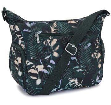 Kipling Gabbie Moonlıt Forest Kadın Omuz Çantası Siyah