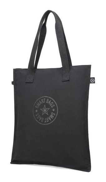 Smart Bags 20223076K Krinkıl Kumaş Kadın Omuz Çantası Siyah