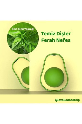 Vigentino Hareketli Kedi Otlu Diş Kaşıma Yavru Top Kedi Oyuncağı