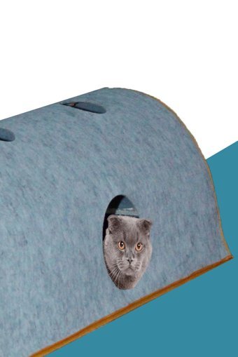 By Pet Yetişkin Kedi Tüneli Oyuncağı