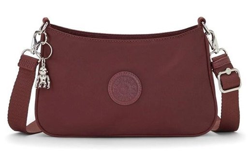 Kipling Lauri Deep Aubergıne Kadın Omuz Çantası Mor