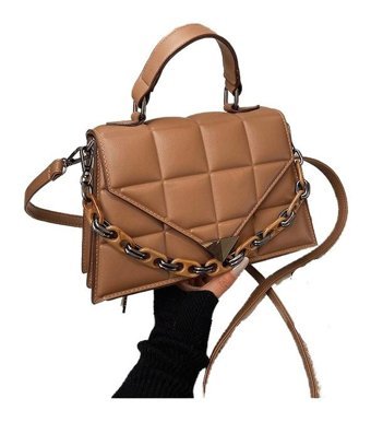 Summer Love Yeni Moda Eşkenar Dörtgen Kadın Omuz Çantası Sarı
