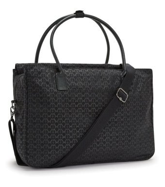 Kipling Superworker İş Sıgnature EmKadın Omuz Çantası Siyah