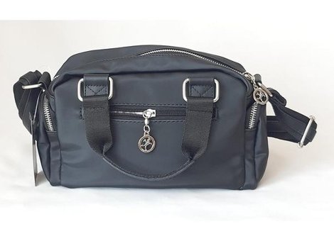 Nas Bag 1160 Model Renk Saten Kadın Omuz Çantası Gri