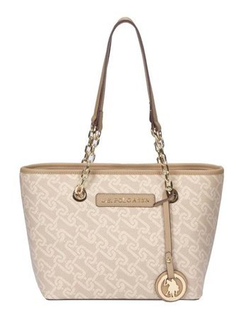 U.S. Polo Assn. Us23523 Kadın Omuz Çantası Bej