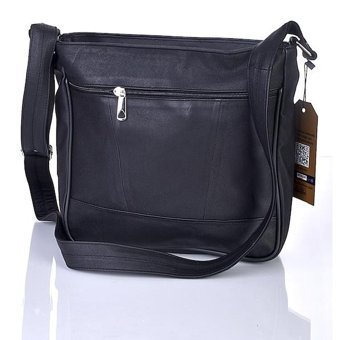 Fubileather Hakiki Deri Lüks Kadın Omuz Çantası Siyah