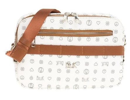 Bilik Deri Monogram İv Z25 Kadın Omuz Çantası Çok Renkli