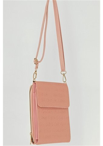 Takmoda Gofraj Ve Kadın Omuz Çantası Pembe