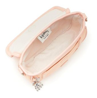 Kipling Inaki S Garden Rose Kadın Omuz Çantası Pembe