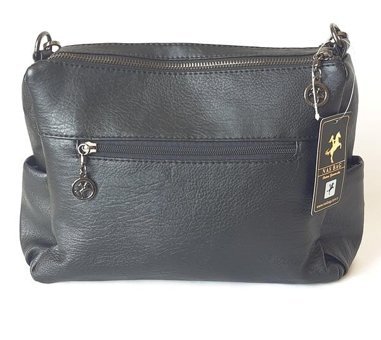 Nas Bag 1341 Model Renk Lizbon Kadın Omuz Çantası Siyah