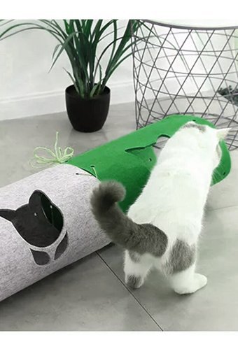 Utku Tasarım Yavru Kedi Tüneli Oyuncağı